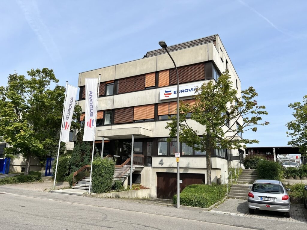 Gewerbeareal Renningen – EUROVIA-Bürogebäude in der Benzstraße 4